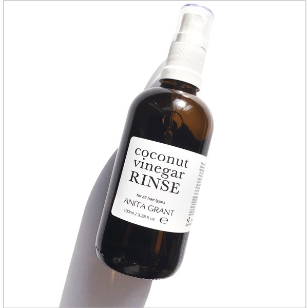 Coconut Vinegar Rinse - Herbal Hair Clarifier & Colour Sealer - Anita Grant